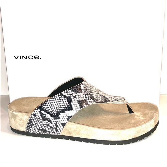 Vince Shoes - VINCE SNAKE Sandals   NWOB